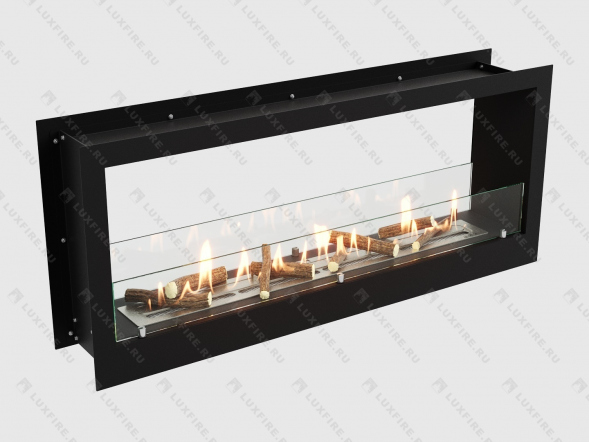 Встроенный биокамин Lux Fire Сквозной 1130 S