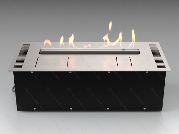 Автоматический биокамин Lux Fire Smart Flame 600 RC INOX