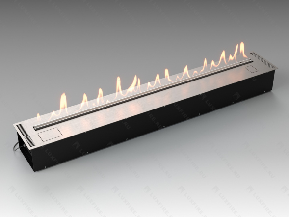 Автоматический биокамин Lux Fire Smart Flame 1800 RC INOX