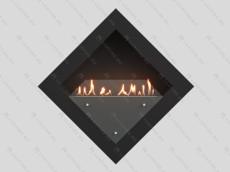 Настенный биокамин Lux Fire &amp;quot;Диамант 3&amp;quot; XS