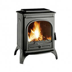 Litinova krbova kamna SEVILLE cerna - smalt